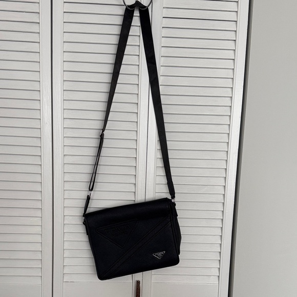 Prada Black Leather Shoulder Bag - Picture 1 of 6